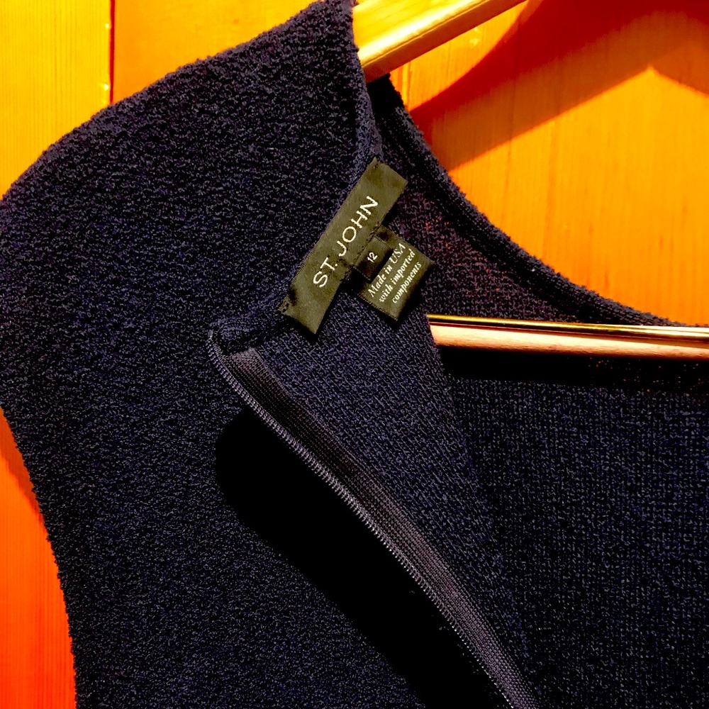 St John Navy dress
